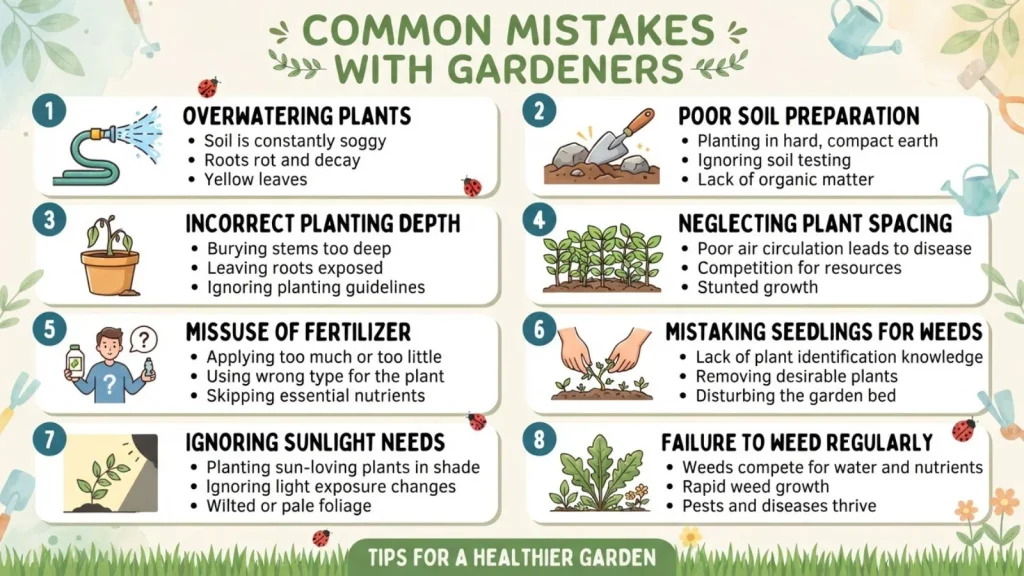 Common Mistakes with Gardener