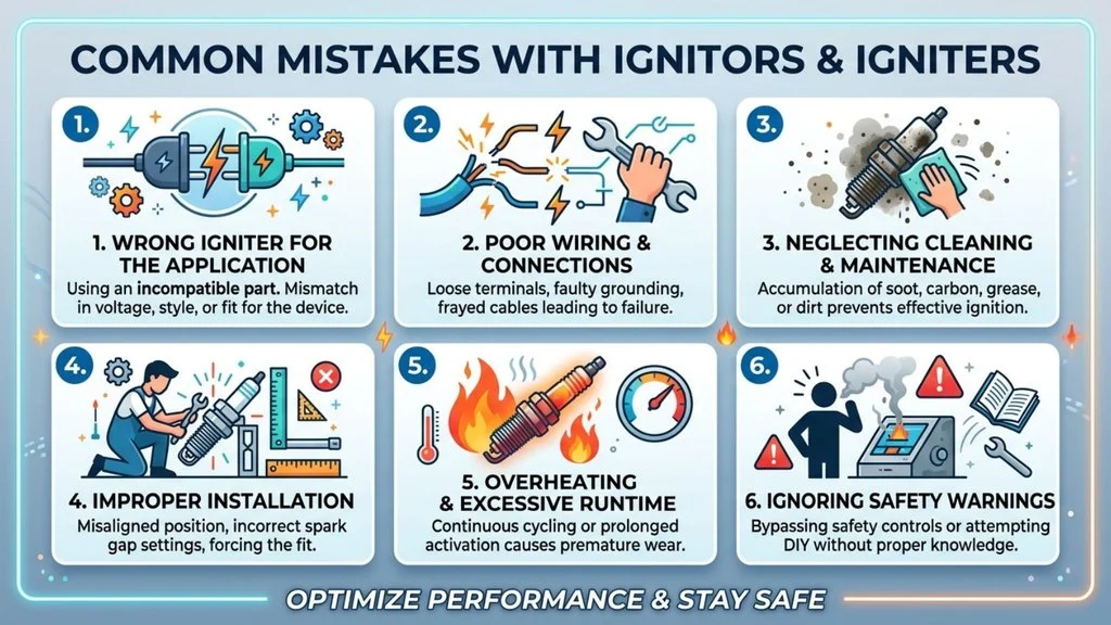 Common Mistakes with Ignitor or Igniter