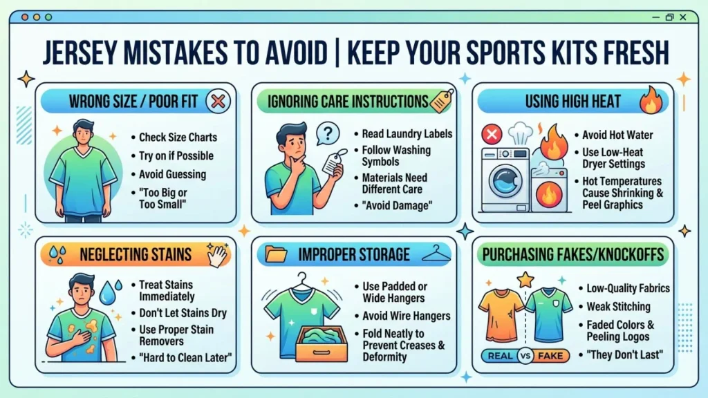 Common Mistakes with Jerseys
