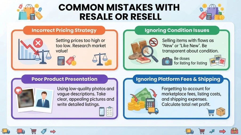 Common Mistakes with Resale or Resell