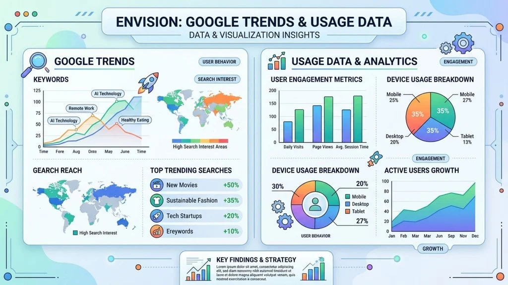 Envision – Google Trends & Usage Data