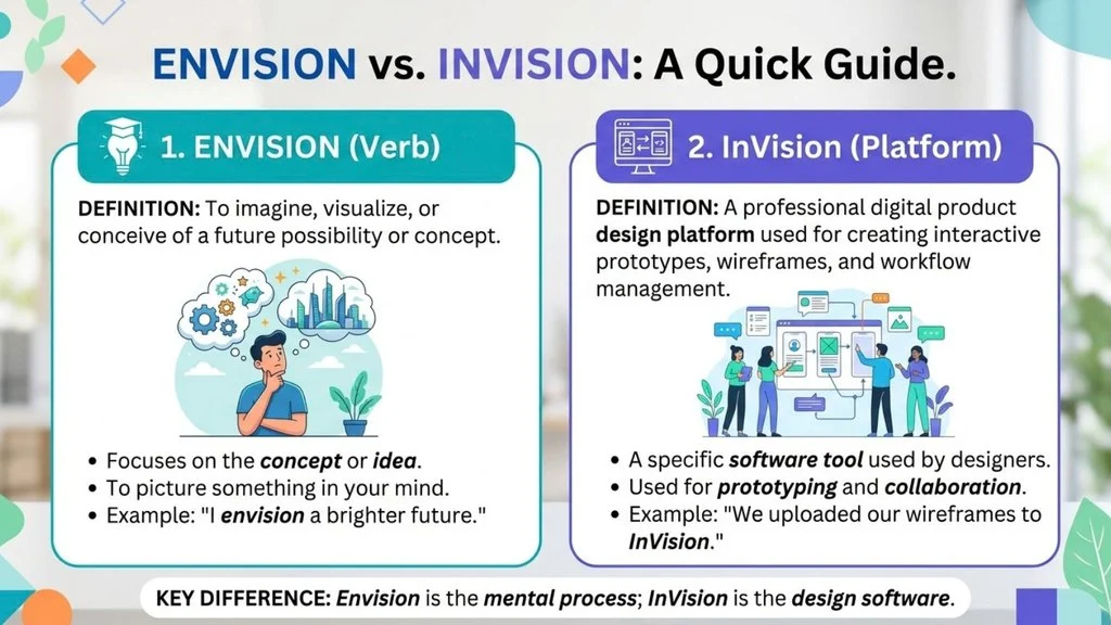 Envision or Invision – Quick Answer