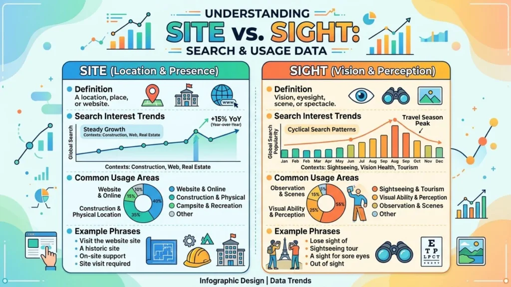 Site or Sight – Search and Usage Data