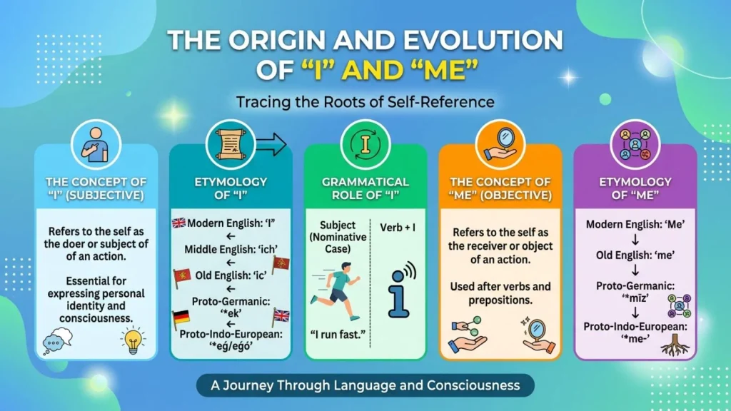 The Origin of "I" and "Me"