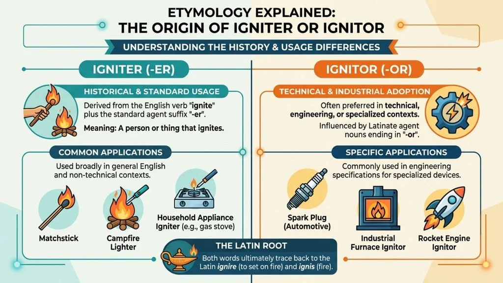 The Origin of Ignitor or Igniter