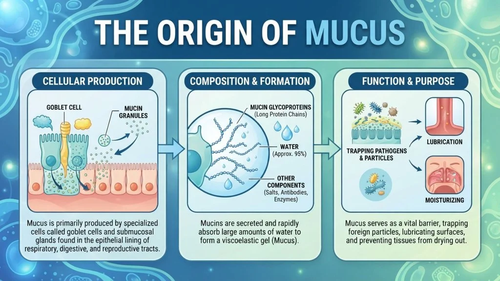 The Origin of Mucus or Mucous