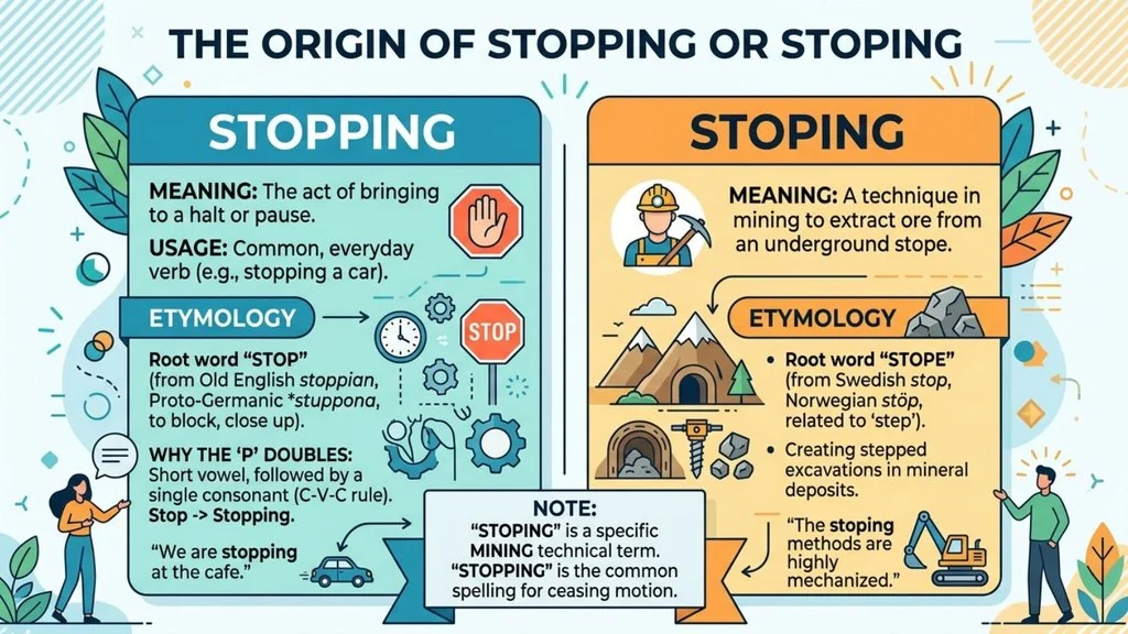 The Origin of Stopping or Stoping