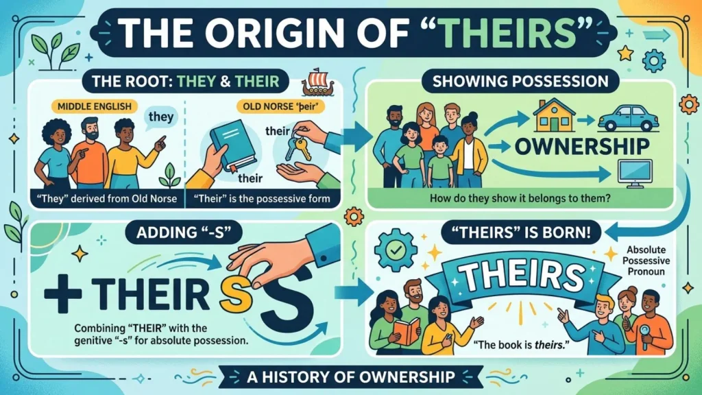The Origin of "Theirs"