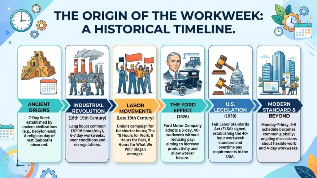 The Origin of Workweek