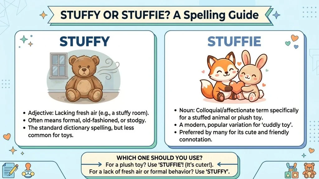 Common Mistakes with Stuffy or Stuffie