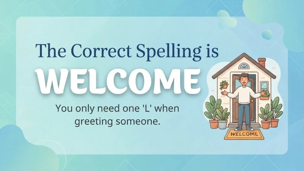 which-spelling-should-use-wellcome-or-welcome