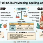 Ketchup or Catsup