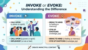 Invoke or Evoke