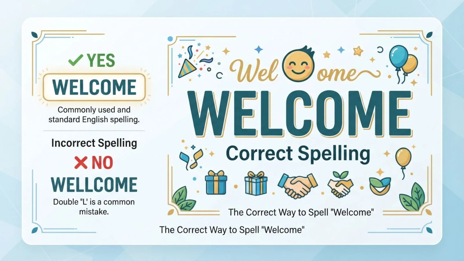 Wellcome or Welcome