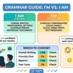 I’m or I Am